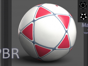 Star Shape Soccer 3D Models