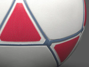 Star Shape Soccer 3D Model