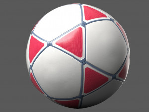 Star Shape Soccer 3D 模型