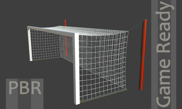 Goal Post 3D 모델 .c4d .max .obj .3ds .fbx .stl .blend 
