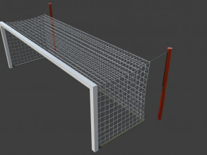 Goal Post 3D 모델