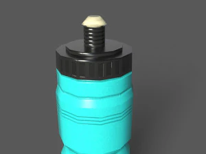 Water Bottle 3D Model