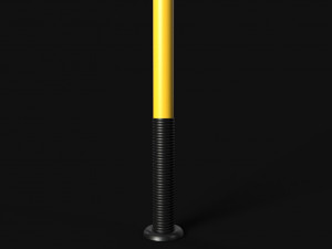 Corner Flag 3D Model