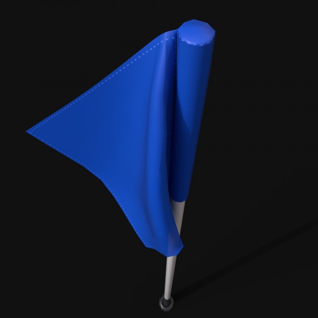 Triangular corner flags store