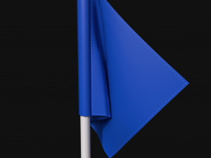Corner Flag Model 3D
