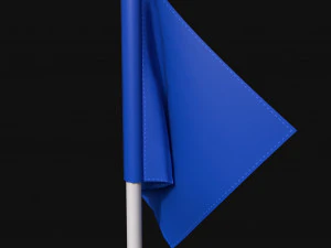 Corner Flag 3D Model