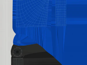 Corner Flag 3D Model