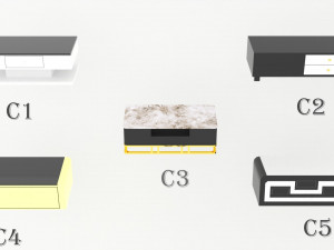 Coffee tables Modelo 3D