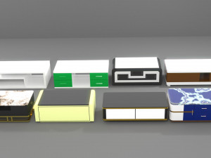 Coffee tables Modelo 3D