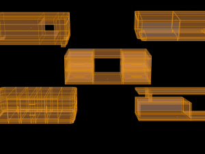 Coffee tables Modelo 3D