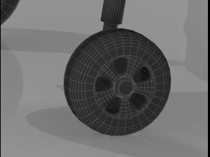 north american t-6 texan 3D Model
