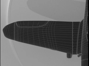north american t-6 texan 3D Model