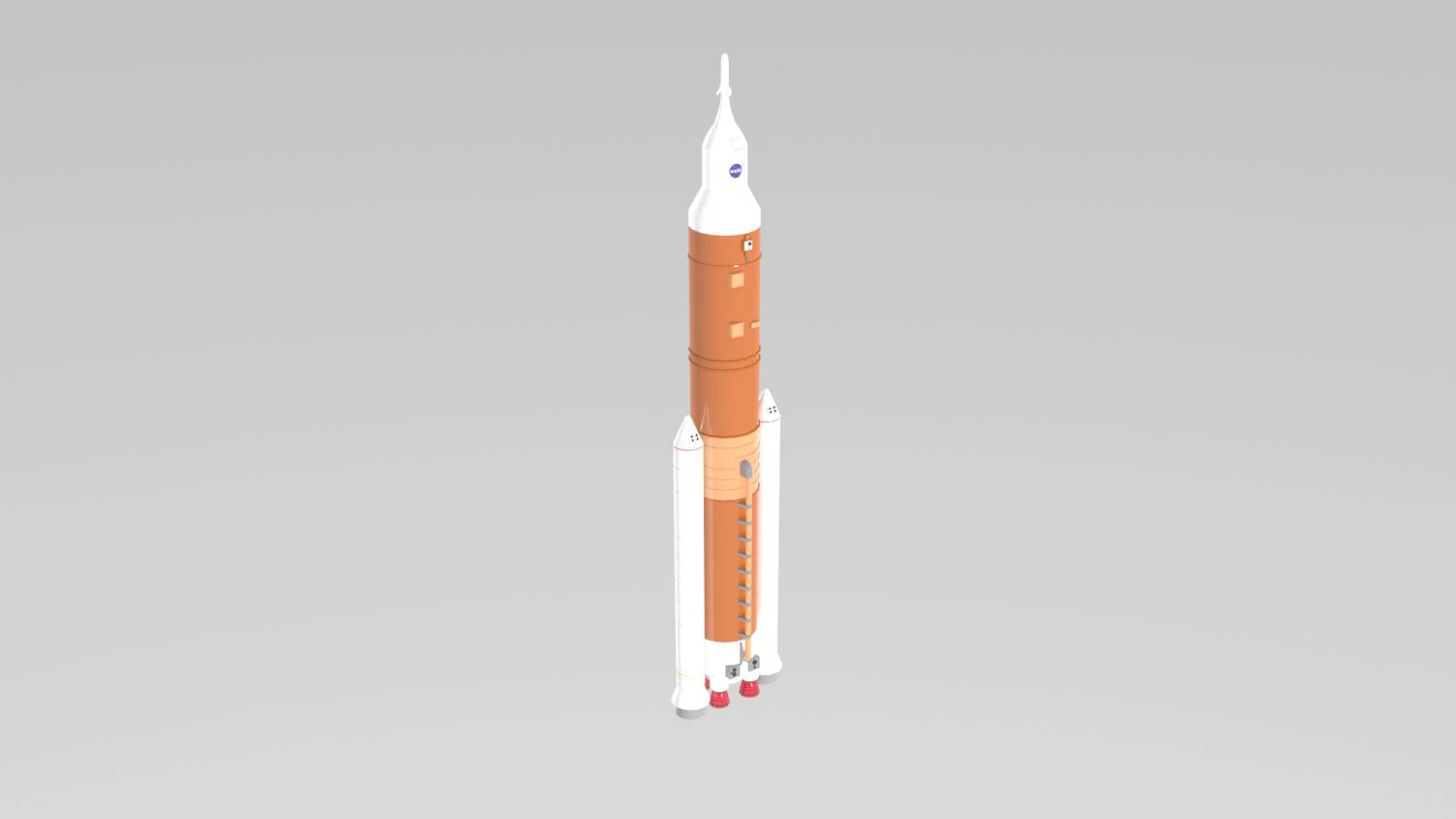 rocket 3D Model .c4d .max .obj .3ds .fbx .stl .blend 