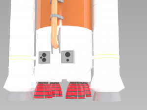 rocket 3D मॉडल