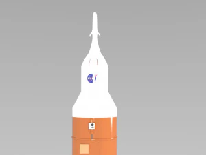 rocket 3D Model