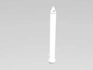 rocket 3D Model