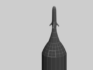rocket 3D मॉडल