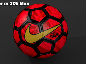 nike soccer ball 3D 모델