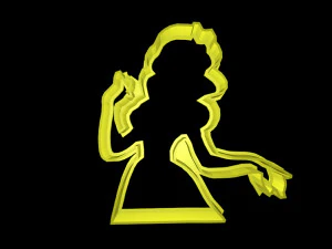 disney snow white cookie cutter set 3D Print Model
