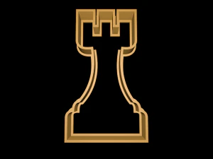 chess cookie cutter set 3D Print Model