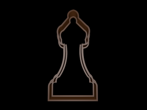 chess cookie cutter set Modelo de Impressão 3D
