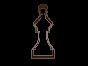 chess cookie cutter set Modelo de Impressão 3D