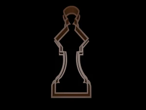 chess cookie cutter set 3D Print Model