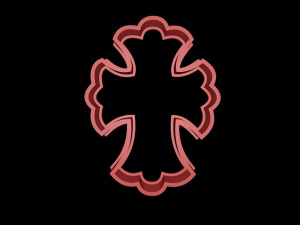 catholic crosses cookie cutter set Model Cetak 3D