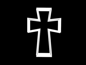 catholic crosses cookie cutter set 3D Print Model