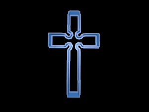 catholic crosses cookie cutter set 3D Print Model