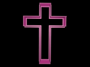 catholic crosses cookie cutter set 3D Print Model