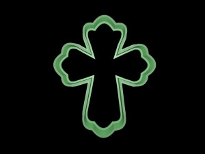 catholic crosses cookie cutter set Model Cetak 3D