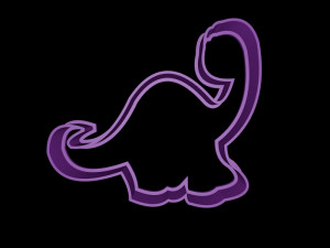 dinosaur cookie cutter set 3D प्रिंट मॉडल
