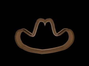 hats cookie cutter set 3D Print Model