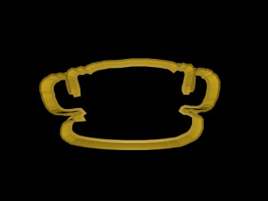 hats cookie cutter set 3D Принт Модель