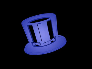 hats cookie cutter set 3D Print Model