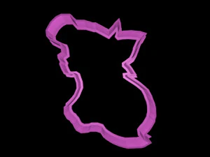 disney sleeping beauty cookie cutter set 3D Print Model