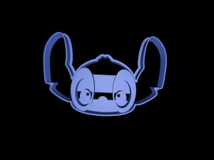 lilo and stitch cookie cutter set 3D Print Model