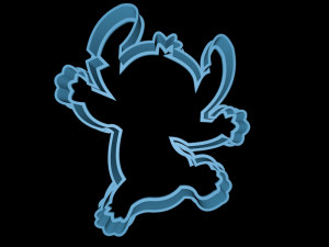 lilo and stitch cookie cutter set 3D Print Model