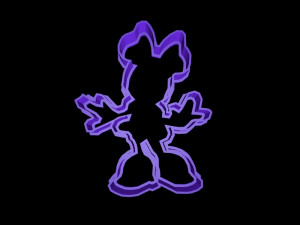 minnie and mickey cookie cutter set Modello di stampa 3D