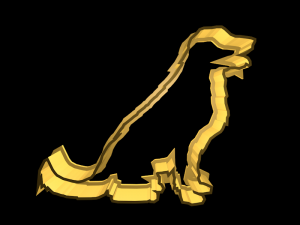 dog cookie cutter set 3D 프린트 모델
