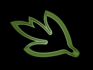 plants and leafs cookie cutter set Modèles 3D en vedette