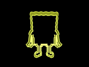 spongebob squarepants cookie cutter set 3D-Druckmodell