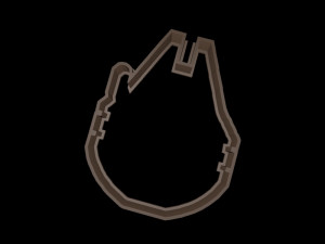 star wars cookie cutter set 3D 프린트 모델
