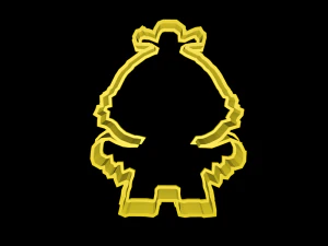 fnaf cookie cutter set 3D Print Model
