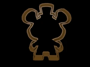 fnaf cookie cutter set 3D Print Model