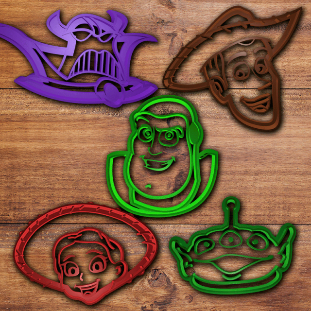 Toy story cookie best sale cutters