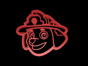 paw patrol cookie cutter set 3D Print Model