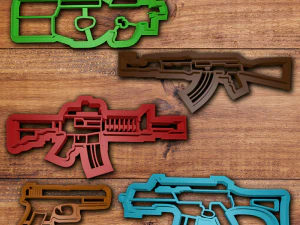 zestaw do wycinania ciasteczek Model do druku 3D