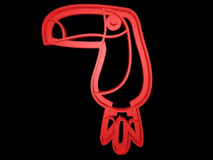 flying animals cookie cutter set 3D Print Model